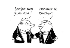 Monsieur le directeur - Manue Scritch